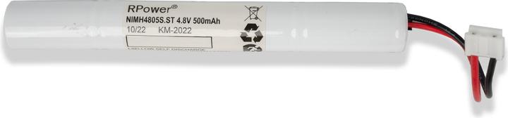 Rp-Group Batteria di ricambio RP-Technik 4,8V/0,5Ah NimH NIMH4805S.ST (4.80 V, 0.50 mAh)