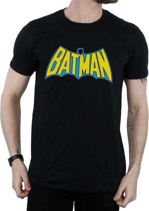 Immagine prodotto Batman T-shirt in cotone con logo rétro per uomo (S)