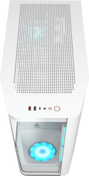 Produktbild Cougar Boitier Moyen Tour E-ATX FV270 RGB avec panneaux vitrés (Blanc) (mATX, Mini-ITX, ATX, SSI CEB)