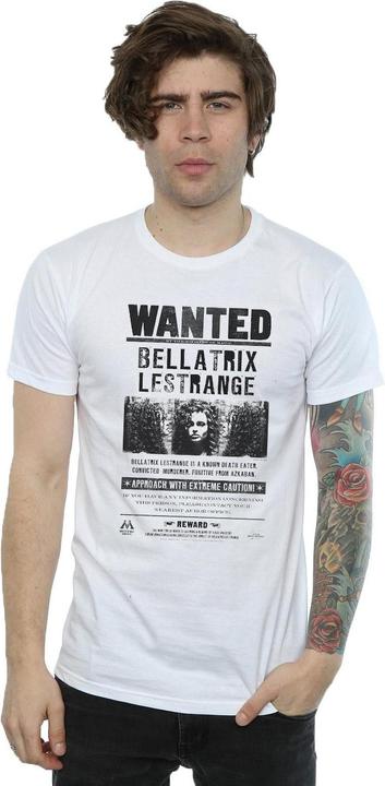 Immagine prodotto Maglietta in cotone da uomo Bellatrix Lestrange Wanted Poster (XL)