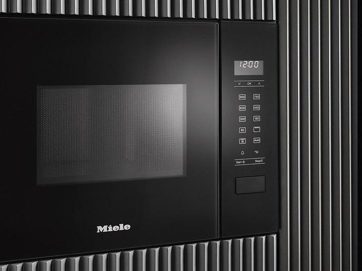 Produktbild Miele Einbau-Mikrowellengerät mit seitlich liegender Sensorbedienung für eine komfortable Handhabung