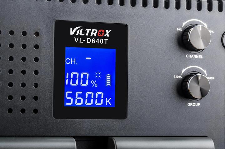 Actual product image Viltrox VL-D640T (Video light)