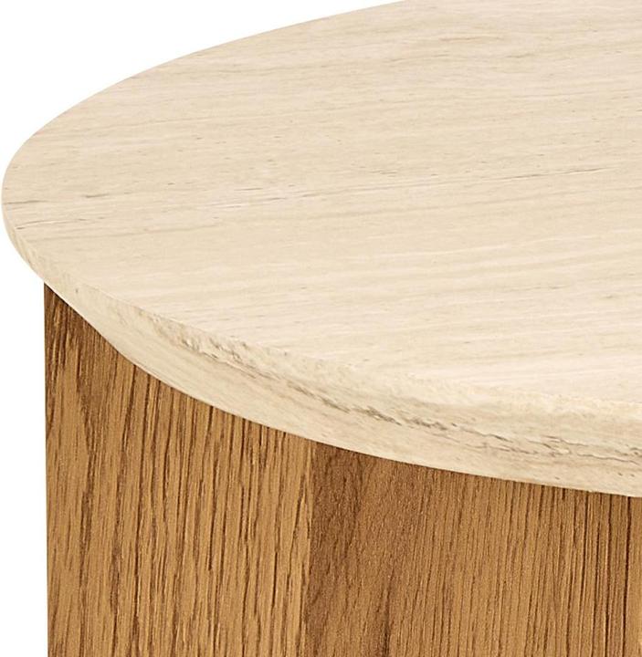 Immagine prodotto AC Design Tavolino Dockland carta grezza di travertino (50 x 50 cm)