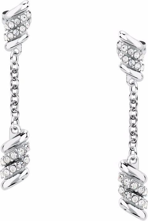 Produktbild Morellato Elegant earrings with clear crystals Colori SAWZ09 (Edelstahl)