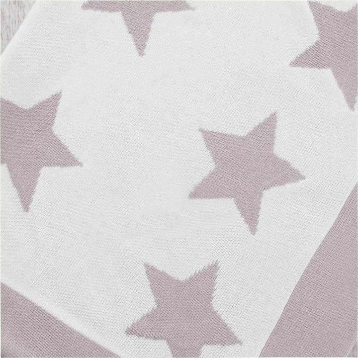 Immagine prodotto Love Kids Coperta per bambini, stelle, maglia (70 x 90 cm)