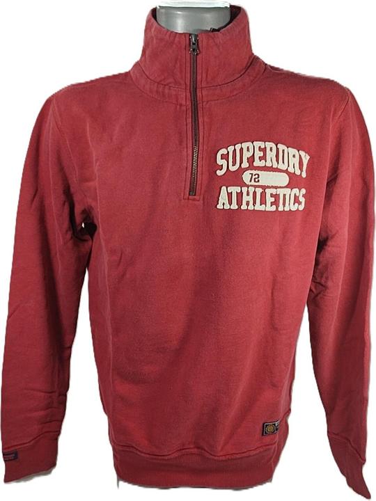 Produktbild Superdry Vintage Athletic Sweatshirt mit halblangem Reissverschluss (XL)