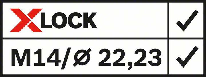 Produktbild Bosch Professional Zubehör PRO X571 X-Lock Fächerschleifscheibe, 125 mm, G40 (40)