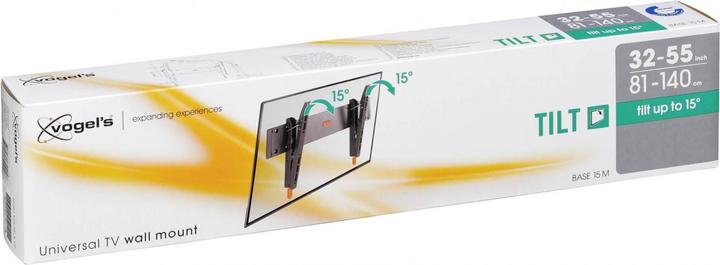 Image du produit Physix PHW-200L, support mural inclinable pour téléviseurs jusqu'à 50". (Mur, 50", 45 kg)