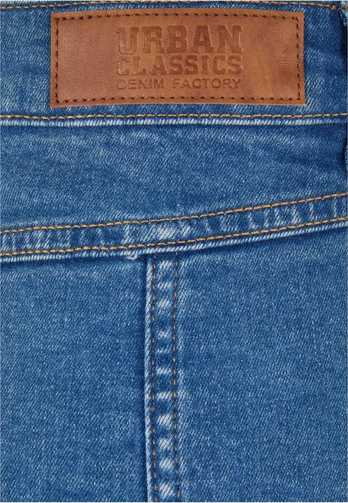 Produktbild Urban Classics Ladies Organic Stretch Button Denim Skirt - 69955 (26)