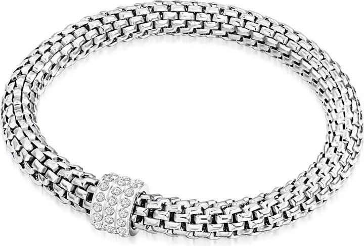Immagine prodotto Rafaela Donata Donna acciaio inox vetro argento - 1588 (21 cm, Acciaio inossidabile)