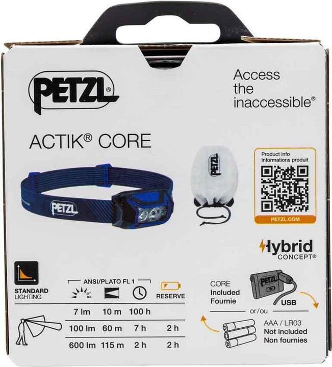 Immagine prodotto Petzl Actik Core (600 lm)