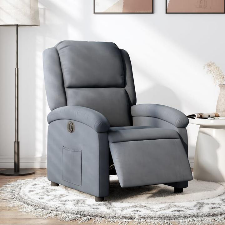 Image du produit VidaXL Fauteuil relax électrique velours