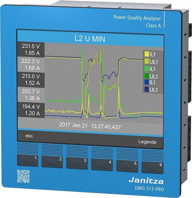 Image du produit Janitza Analyseur de qualité de la tension JANI