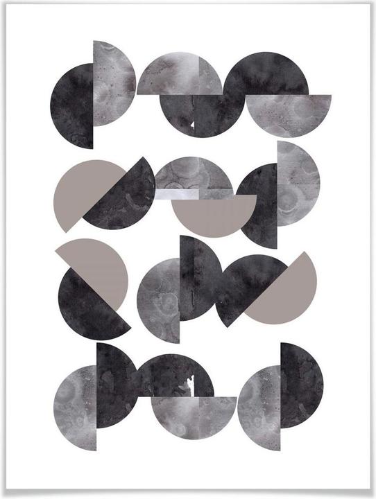 Image du produit Trenddeko Demi-cercles (60 x 80 cm)