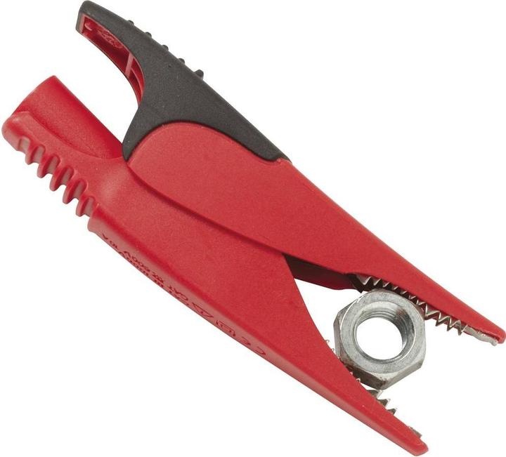 Produktbild Fluke Krokodilklemmen, breit, rot/schwarz (Klemme)