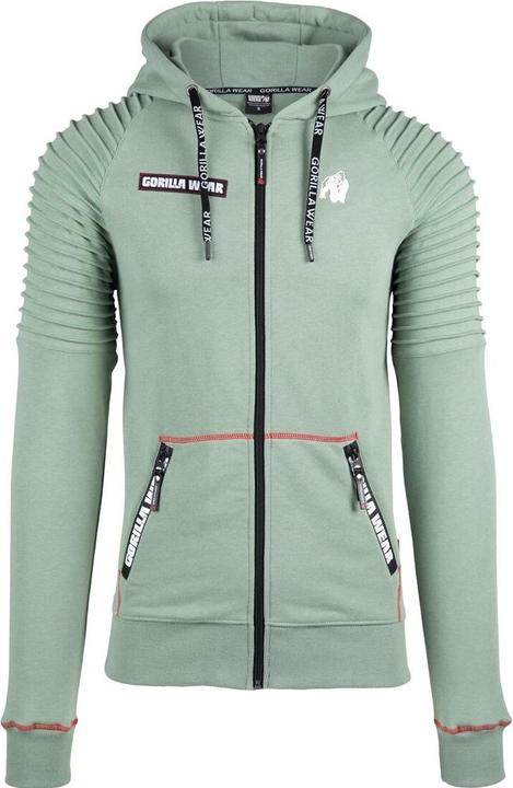 Gorilla Wear Georgia Zip Hoody - Grün