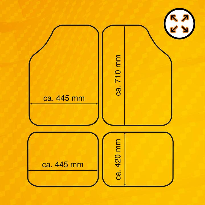 Immagine prodotto Walser Set Priscus (1 set di 4 tappetini)
