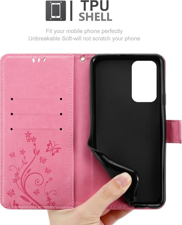 Productafbeelding Cadorabo Bloemen Boek hoesje voor Samsung Galaxy A53 5G (Samsung Galaxy A53 5G)