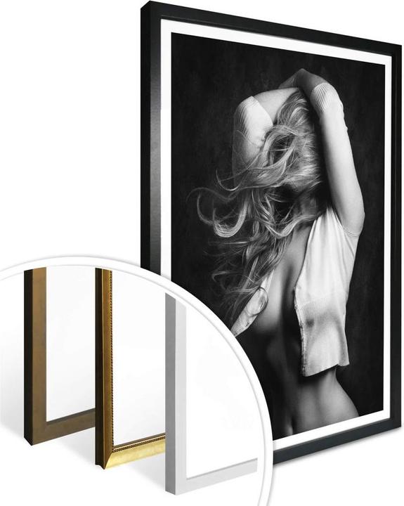 Produktbild Trenddeko Blondes Haar (30 x 40 cm)