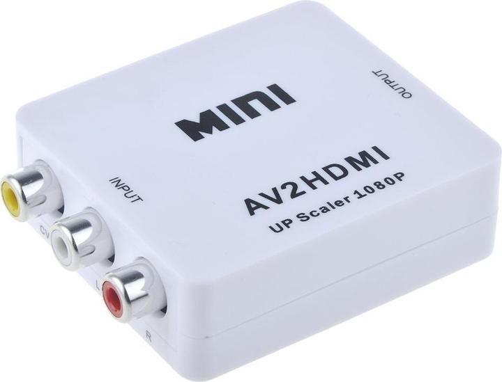Immagine prodotto JTI Convertitore video da mini AV a HDMI 720p 1080p
