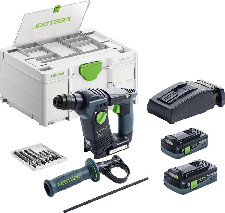Festool Perforateur sans fil BHC 18 HPC 4,0 I-Plus (Rechargeable battery operated)