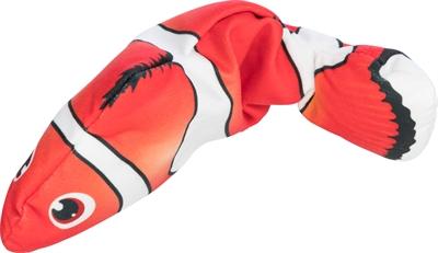 Actual product image Trixie Wriggle fish toy, cat toy, white (Catmint toy)
