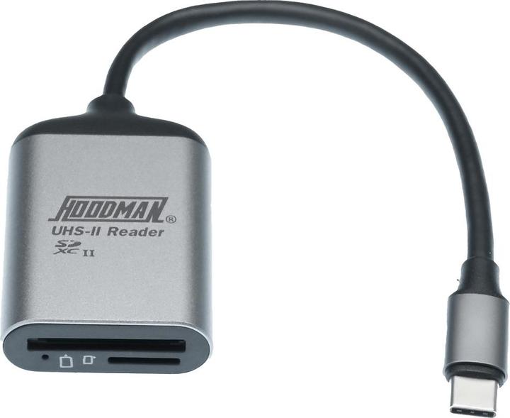 Image du produit Hoodman Steel SD & Micro SD UHSII enabled memory card reader USB 3.2 Gen 1