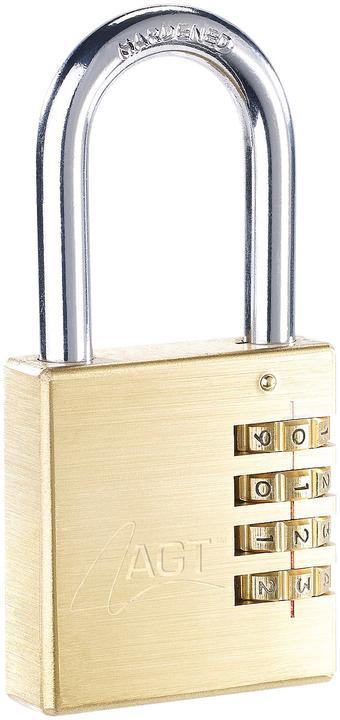 Produktbild AGT Vorhänge-Schloss mit 4-stelligem Zahlen-Code