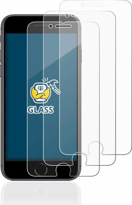 Actual product image BROTECT Armoured tempered glass screen protector (3 Piece, Apple iPhone 8)