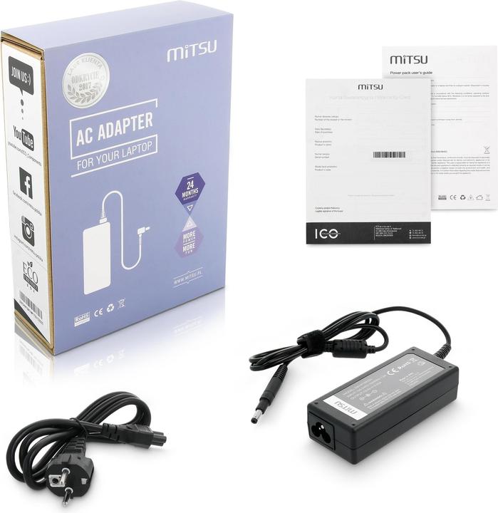 Immagine prodotto Mitsu * Pow. Sup. HP 19.5 V 3.33A ZM / HP195333 (90 W)