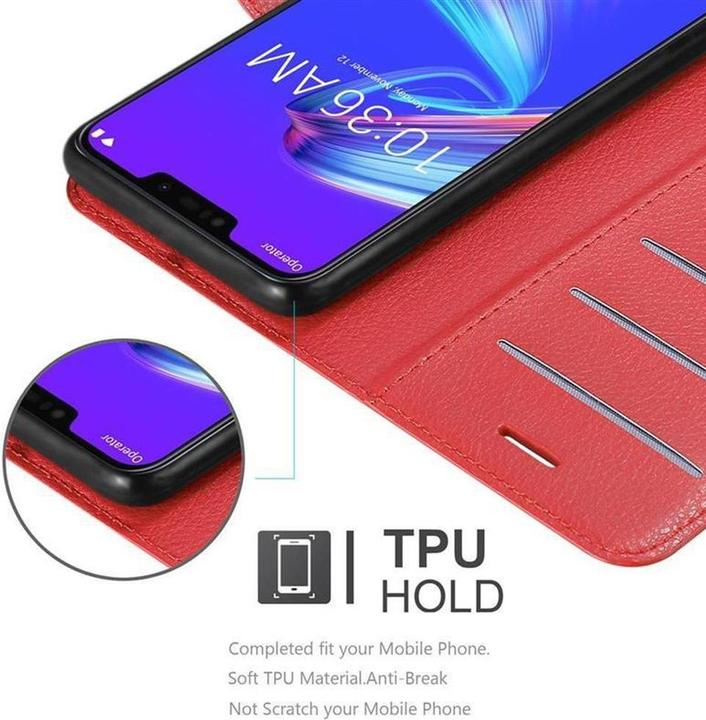 Actual product image Cadorabo Book with stand function cover (Asus Zenfone Max (M2))