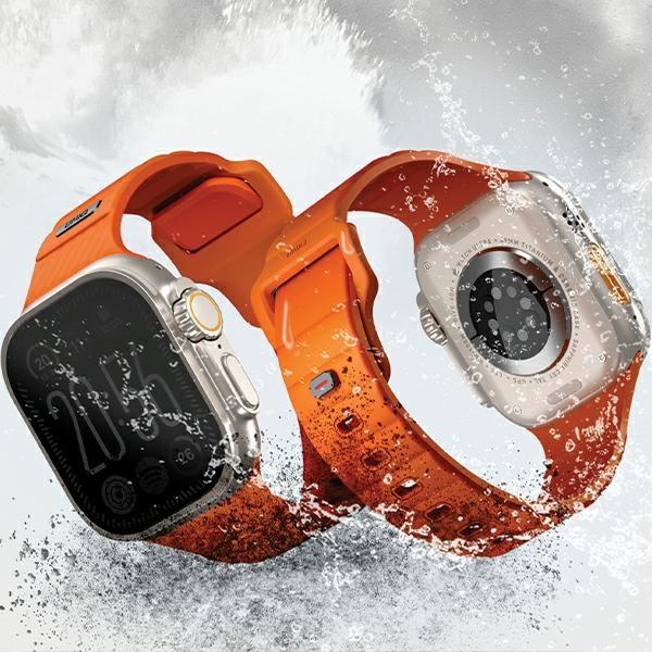 Immagine prodotto Uniq pasek Stride Apple Watch Series 1/2/3/4/5/6/7/8/9/SE/SE2/Ultra/Ultra 2 42/44/45/49 mm Gomma FKM