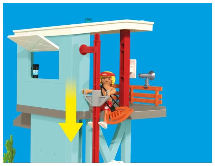 Immagine prodotto Playmobil Torre di salvataggio con buggy da spiaggia (71903, Playmobil La mia vita)