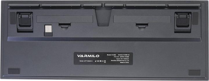 Image du produit Varmilo Cliff Ink Rhyme VCS88 (CH, Filaire, Sans fil)
