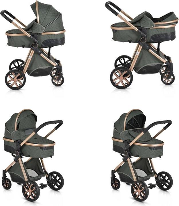 Produktbild Moni Kinderwagen Alma Sitz umbaubar