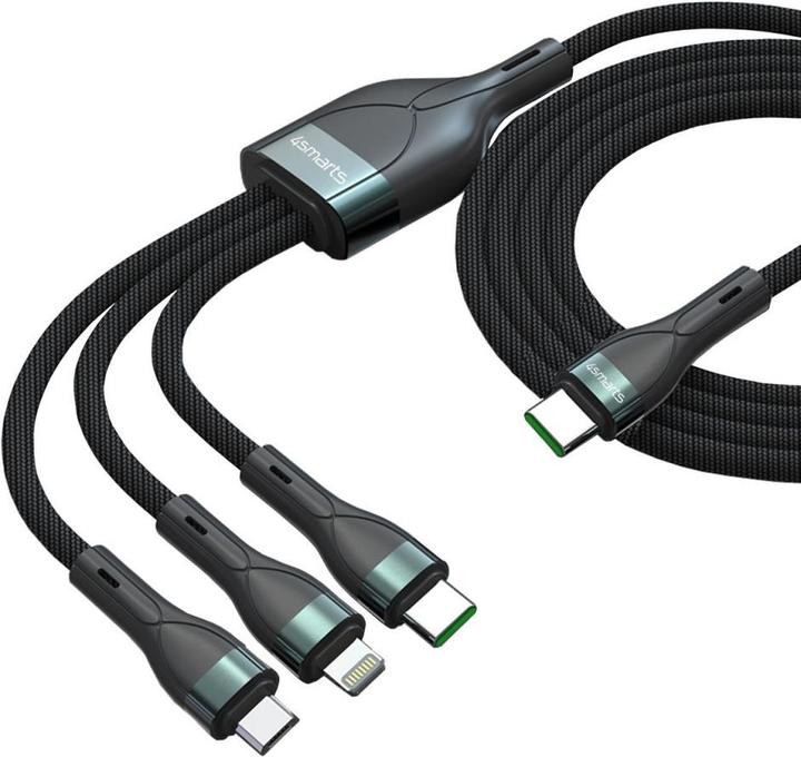 Actual product image 4smarts 3in1 (1.50 m, USB 2.0)