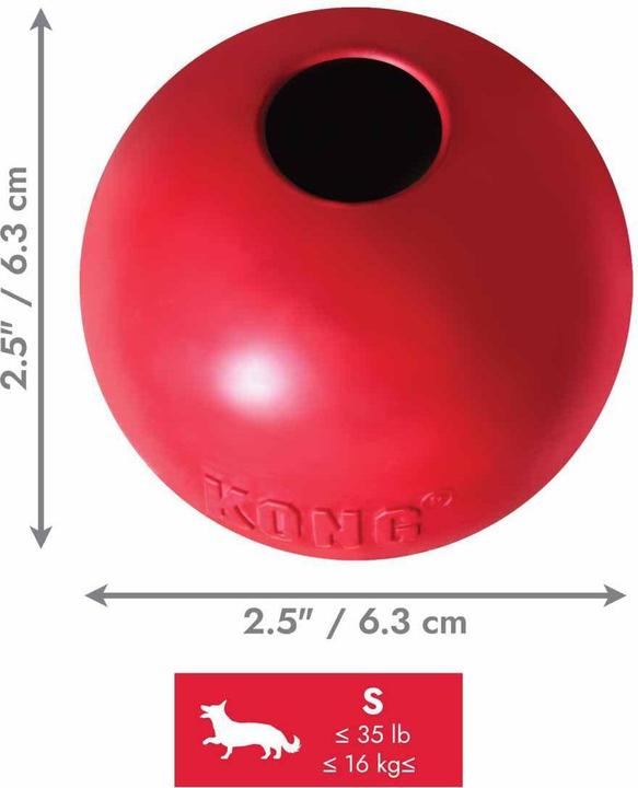 Actual product image KONG Ball (Ball toy dog)