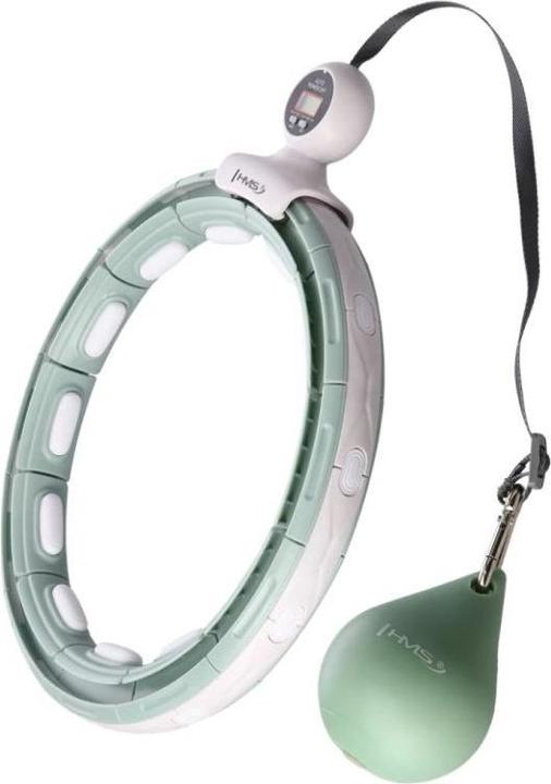 Image du produit HMS Hula Hop HHM15 avec aimant et poids vert + compteur (44 cm)