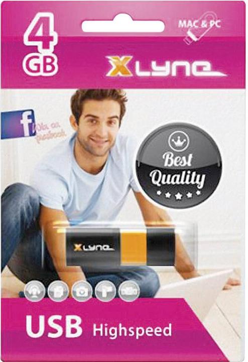 Produktbild Xlyne Highspeed Wave (4 GB, USB-A, USB 2.0)