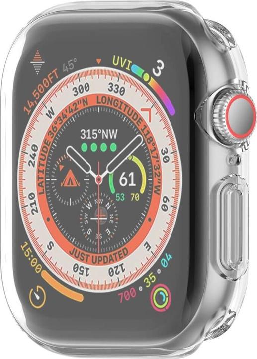 Immagine prodotto Cover-Discount Apple Watch 10 - 42 mm - Custodia di protezione in gomma effetto metallo