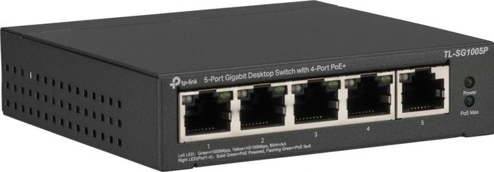 Produktbild TP-Link Tl-Sg1005p (5 Ports)