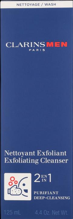 Image du produit Clarins Men Nettoyant Exfoliant (Chiffons de nettoyage, 125 ml)
