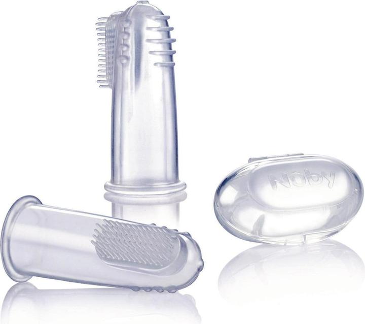 Immagine prodotto Nuby Spazzolino da denti a dito (Extra morbido, 1 x)