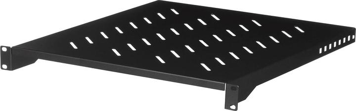 Actual product image Lanberg 19 " fixed bottom 1U Rack-483x500mm black