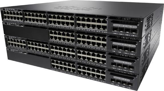 Productafbeelding Cisco Katalysator 3650, 48 poort (48 Havens)