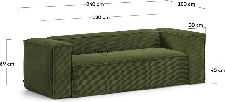 Immagine prodotto Kave Home Blok (3 posti)