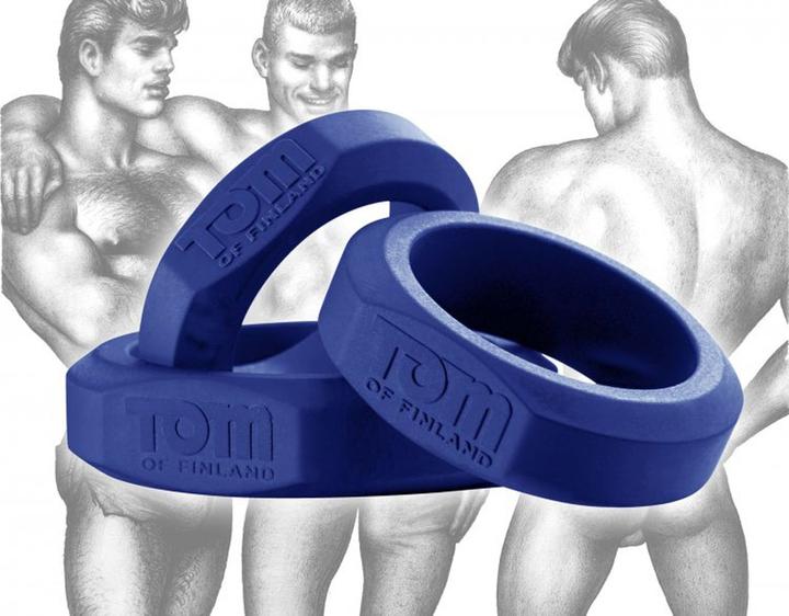 Image du produit Tom of Finland Kit d'anneaux péniens (3.80 cm)