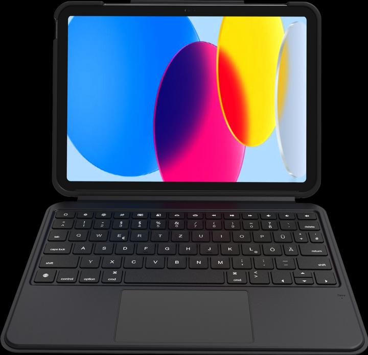 Actual product image Deqster Smart Combo Touch Keyboard iPad 10.9", Apple smart connector, Deutsches Layout (QWERTZ) (DE)