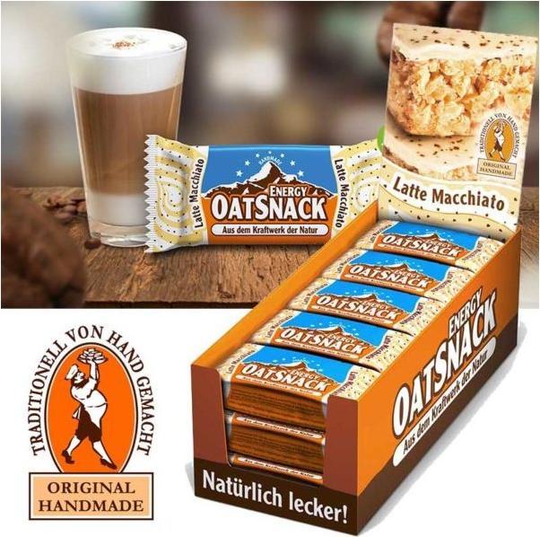 Actual product image Energy OatSnack Sportnahrung (Latte macchiato, 15 pcs., 975 g)