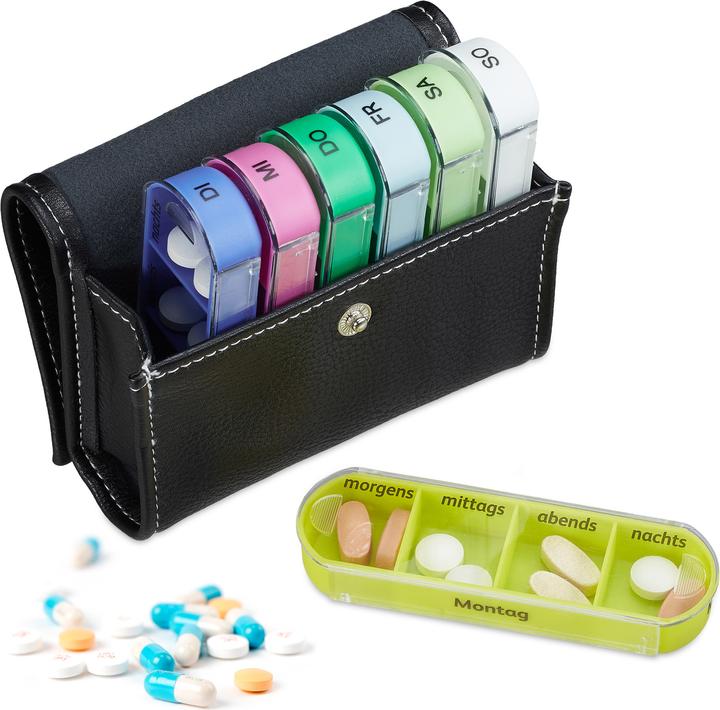 Actual product image Relaxdays Pill Box